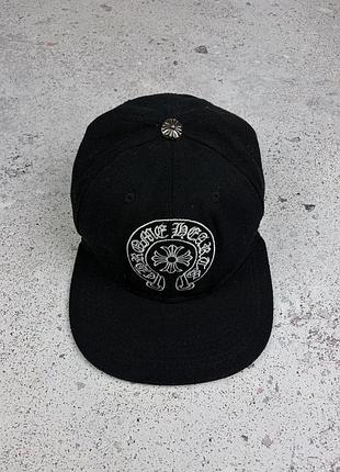 Ексклюзивна кепка chrome hearts horseshoe basecap made in usa