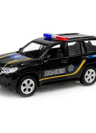 Детская автомобильная модель toyota prado "полиция" technodrive km260416p, масштаб 1:40