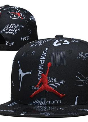 Кепка снепбэк jordan 23 черная
