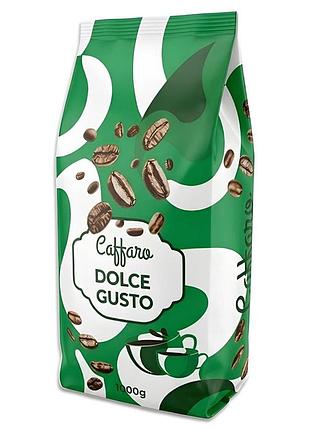 Зерновой кофе caffaro dolce gusto 1 кг