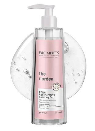 Очищающий гель bionnex salmon dna pdrn nordea, 200 мл