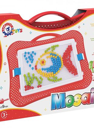 Игрушка "мозаика 4 технок", арт.3367txk, 340 фишек