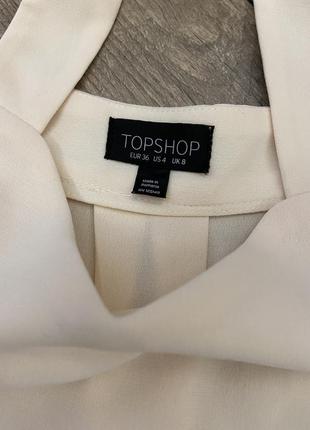 Блуза на брителях topshop p. s4 фото