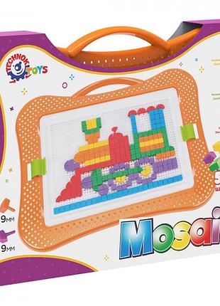 Развивающая игрушка "мозаика 8" технок 3008txk, 528 фишек