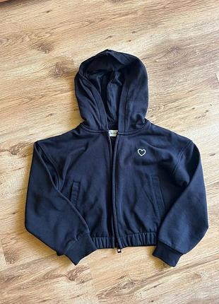 Кофта для дівчинки reserved чорна 134 см