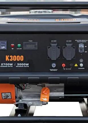 Бензиновий генератор kingway k3000