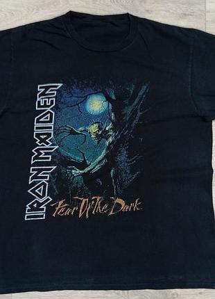 Футболка gildan iron maiden (xl,52 размер)оригинал