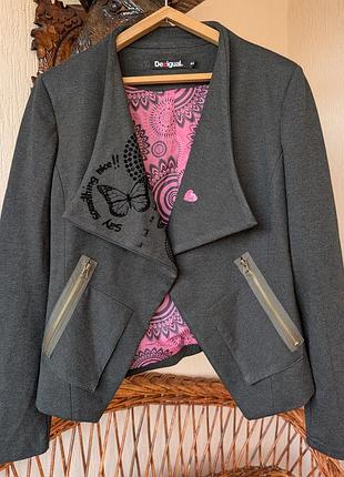 Стильный элегантный пиджак жакет desigual