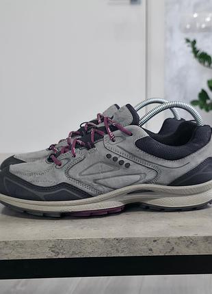 Шкіряні кросівки ecco gore-tex 2