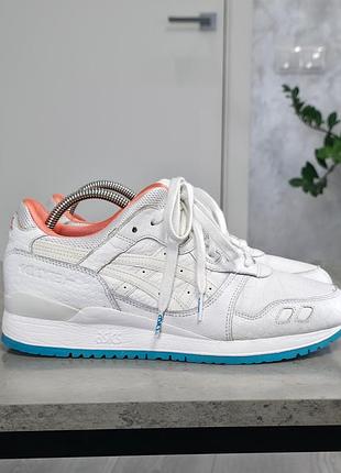 Кожаные кроссовки asics gel lite v