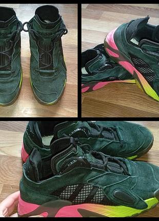 Замшевые мужские кроссовки adidas
