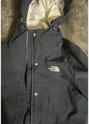Жіноча куртка the north face синя