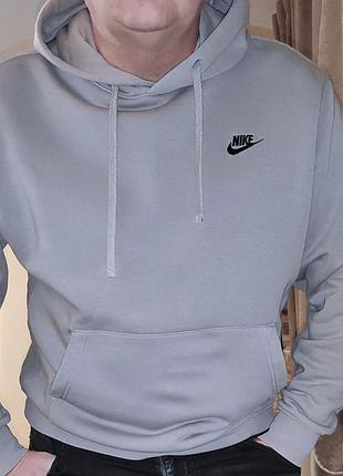 Стильный спорт мужская кофта толстовка реглан nike sportswear club fleece. хл