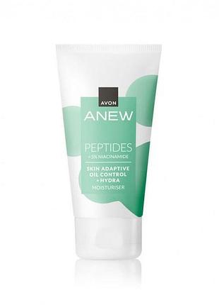 Увлажняющий крем для лица anew avon «контроль блеска», 50 мл (158511836)