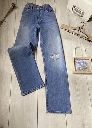 Прямі жіночі базові джинси levi’s