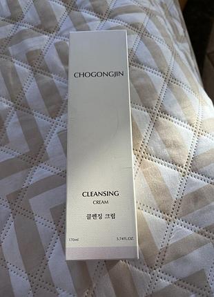 Показано chogongjin cleansing cream — очищувальний крем для обличчя від корейського бренду missha об’ємом 170 мл
