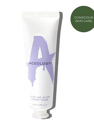 Aceology маска для обличчя here we glow berry mask.