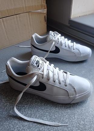 Кросівки кеди шкіряні nike court royale ac