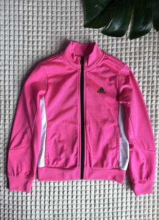 Кофта на застібці adidas для дівчинки