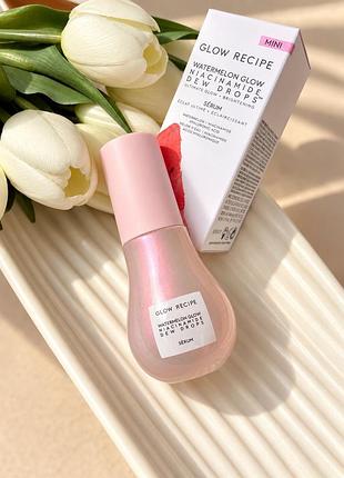 Сироватка для обличчя glow recipe watermelon glow niacinamide dew drops для сяйва шкіри