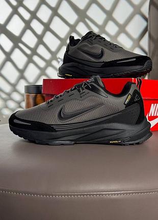 Чоловічі кросівки nike zegama trail new gtx taupe black