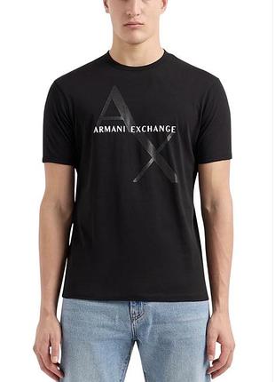Нова футболка armani exchange розмір xl regular logo tee