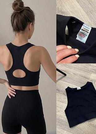 Качественный спортивный топ gymshark s 36
