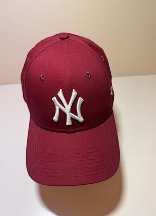 Бейсболка new era new york yankees бордова