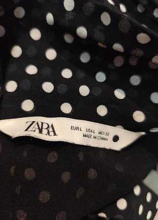 Платье, платье в горох zara. 2