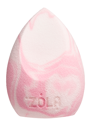Zola супер мягкий и спонж для макияжа. 01 нежно розовый мрамор