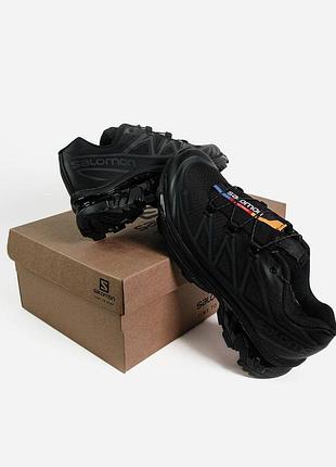 Кросівки чоловічі salomon чорні gore-tex