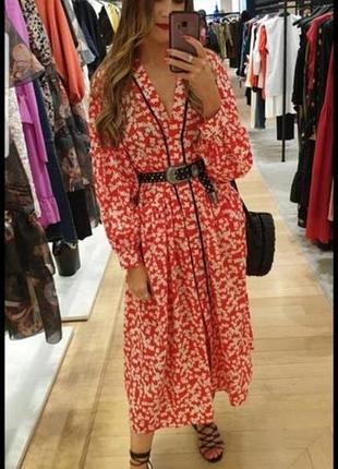 Платье, платье в цветы topshop.