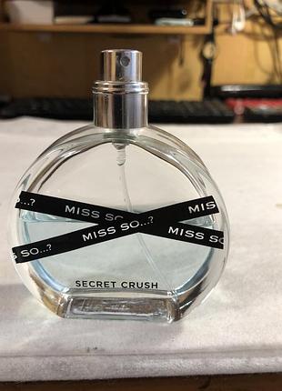 Парфумована вода so...? miss so...? secret crush
