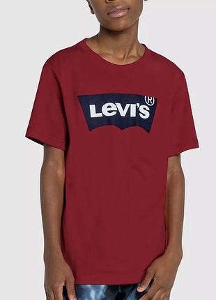 Нова футболка levi’s 8–10 років 128-132 см batwing logo