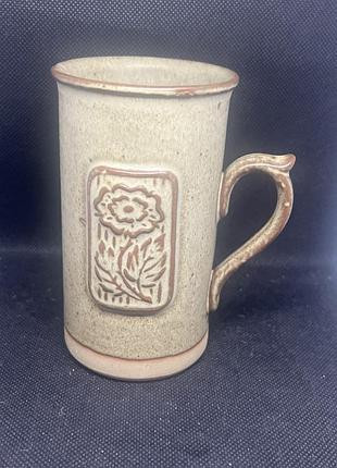 Вінтажна керамічна чашка з кам'яної маси (stoneware) виробництва британської компанії tremar pottery