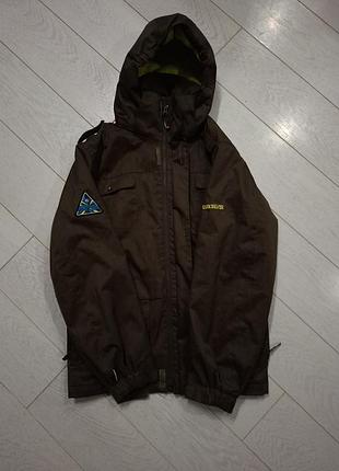 Тактична водонепроникна куртка quiksilver m чоловіча зимова флісова куртка пуховик