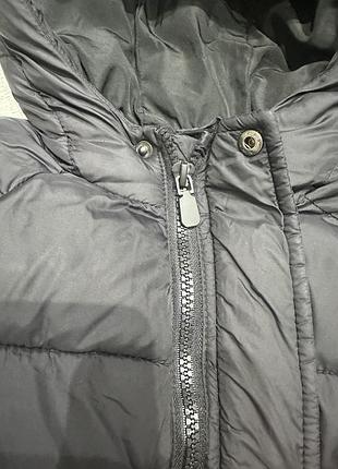 Куртка для хлопчика zara тепла чорна 6