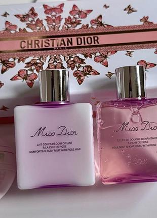 Набір для тіла dior miss dior