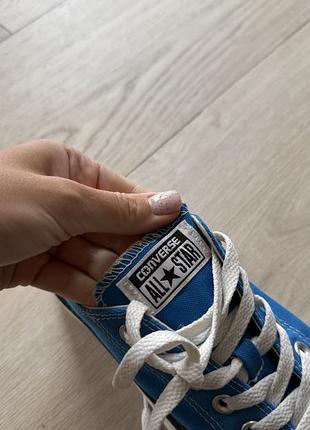 Кеди converse низькі сині 38 розмір