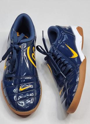 Футзалки nike w t90 midnight navy/univ gold