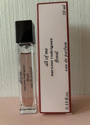 Мініатюра парфуму narciso rodriguez all of me floral