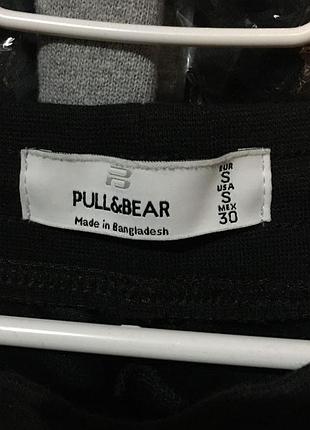 Брюки мужские pull&bear черные 2