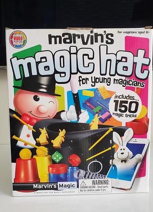 Набор фокусов marvin's magic hat (чаровная шляпа), 150 трюков