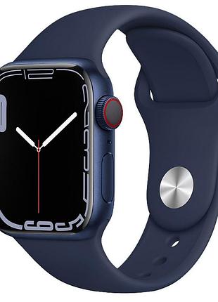 Ремінець hoco wa01 flexible series для apple watch (38/40/41mm) deep blue