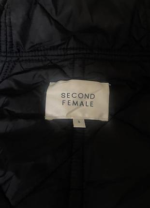Довге стьобане пальто second female 9