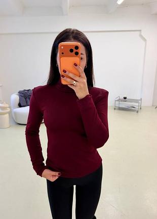 Віскозна кофтинка на мікрофлісі з акцентними плечиками ❤️