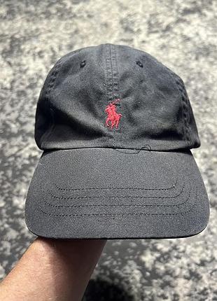 Бейсболка чоловіча polo ralph lauren чорна