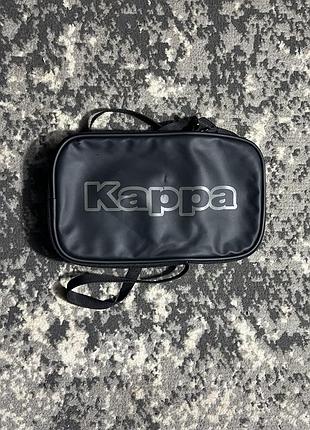 Барсетка унісекс kappa чорна