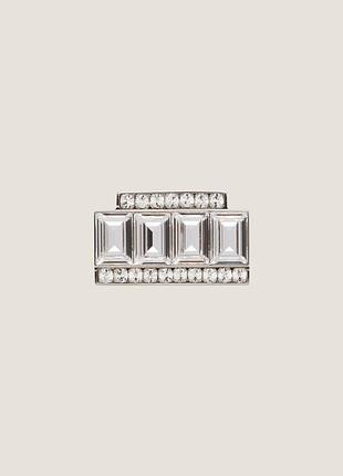 Брошка miu miu 'crystal brooch'