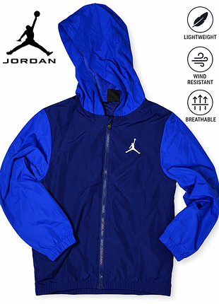 Вітровка для хлопчика jordan синя